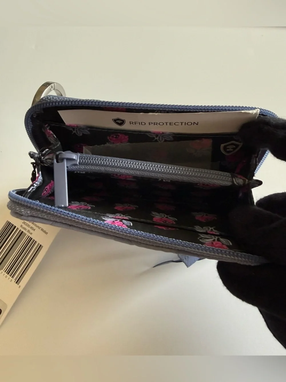 Vera Bradley RFID Petite Zip-Around Wallet - Picture 2 of 4